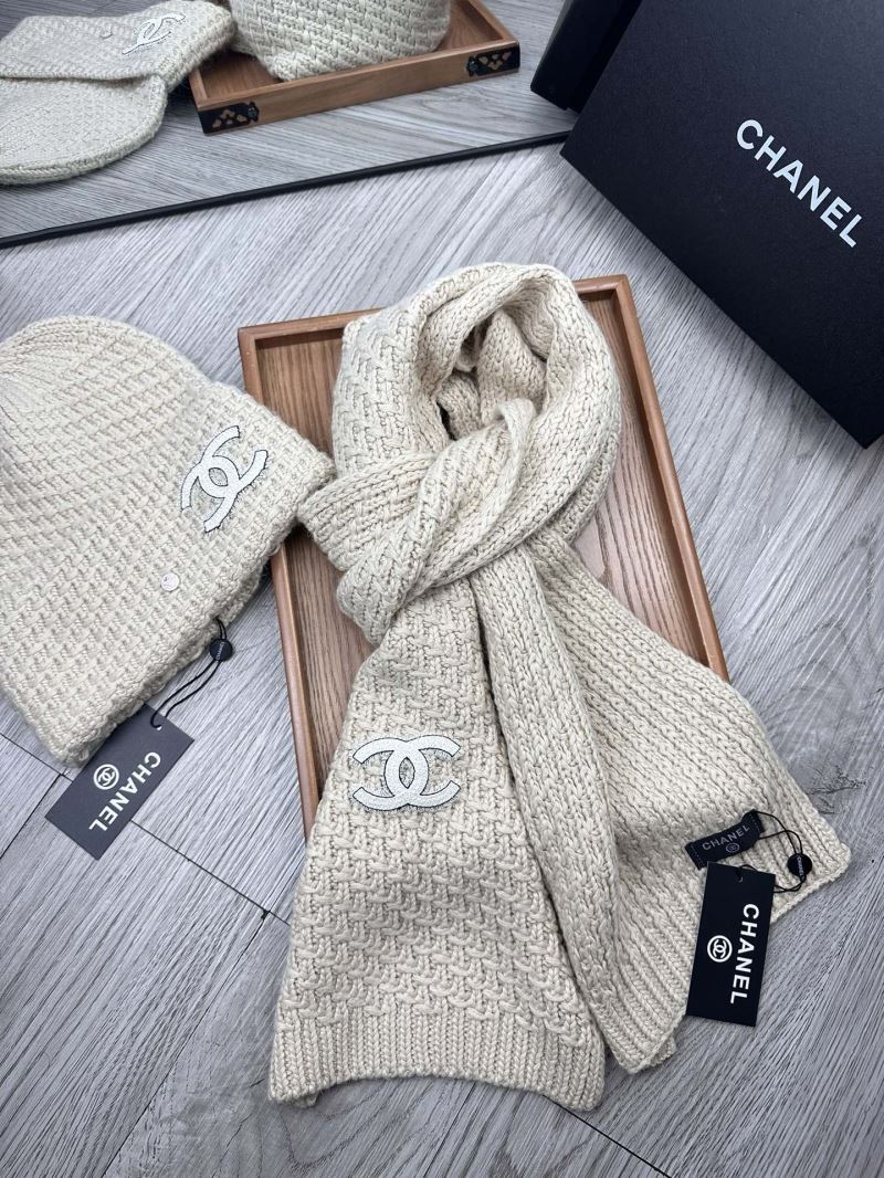 Chanel Caps Scarfs